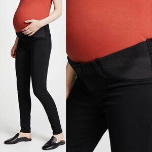 J Brand Mama J Maternity‎ Skinny Jeans Super Stretch Denim Hewson Black Wash 24